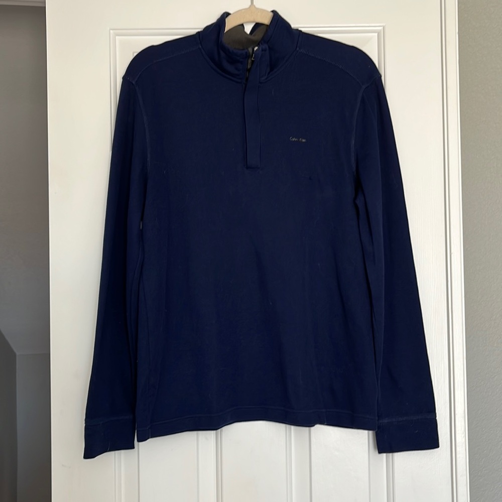 Calvin Klein half zip sweater